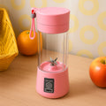 Portable USB Electric Juicer – 6-Blade Blender & Shaker