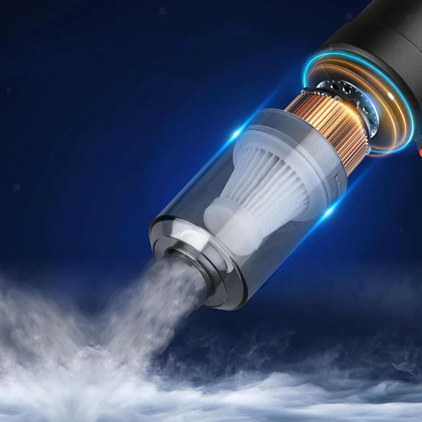 Car Vacuum Cleaner – High-Power, Portable & Wireless
