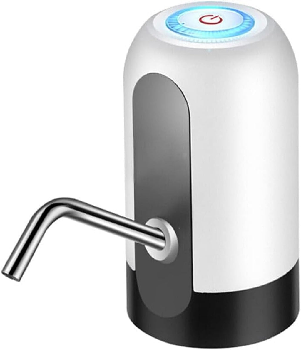 Water Can Dispenser Automatic Pump for 20 Litre Bottle, USB Rechargeable Electric Drinking Water Pump, Portable Low Noise Water Bottle Dispenser for Home, Office, Kitchen and Travel