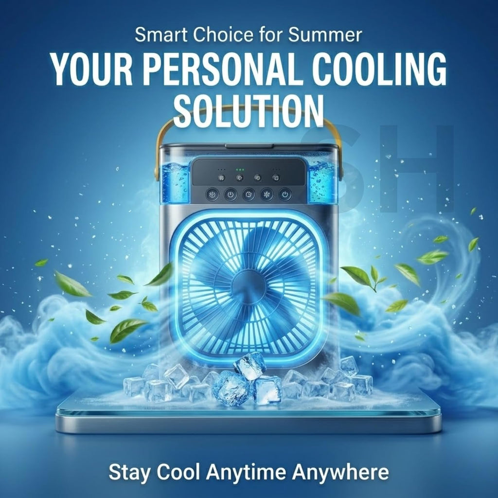 Mini Cooler for Room Cooling AC Portable Mini Fan
