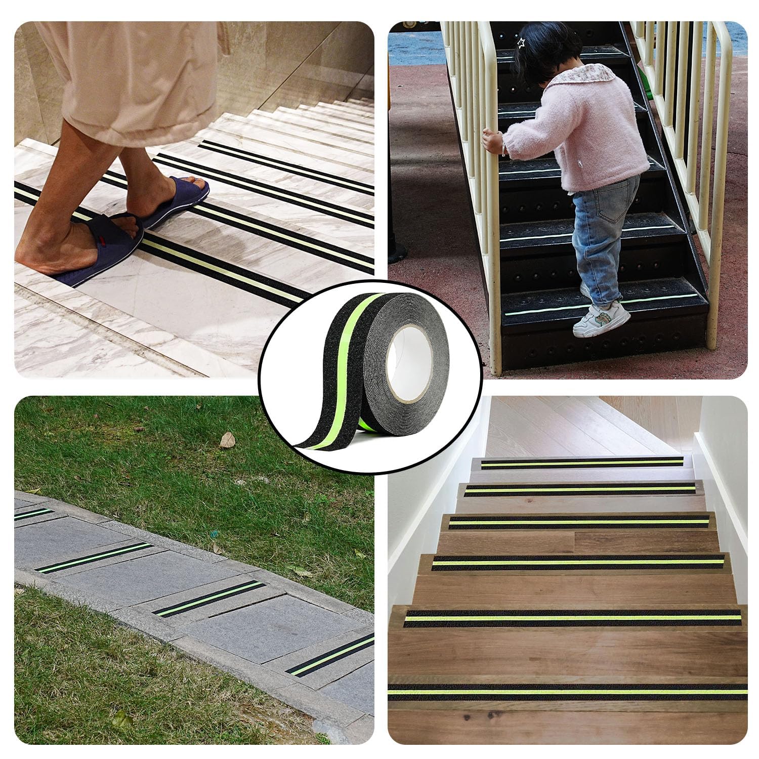 Anti Slip Tape With radium Glow [10 Meter]