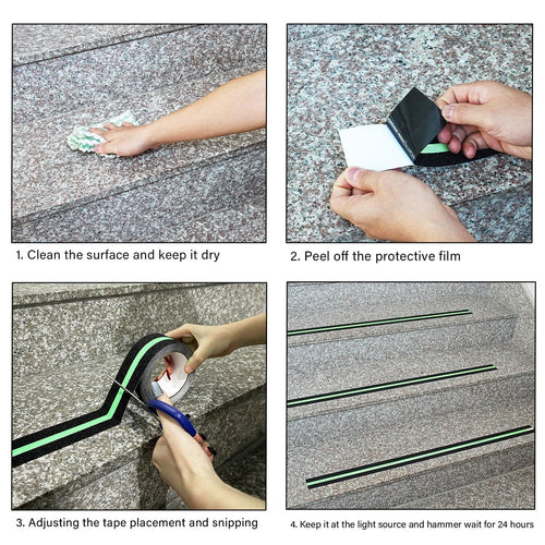 Anti Slip Tape With radium Glow [10 Meter]